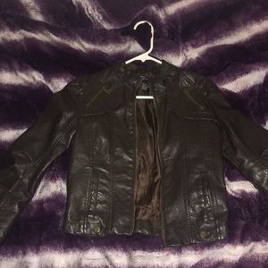 Leather jacket